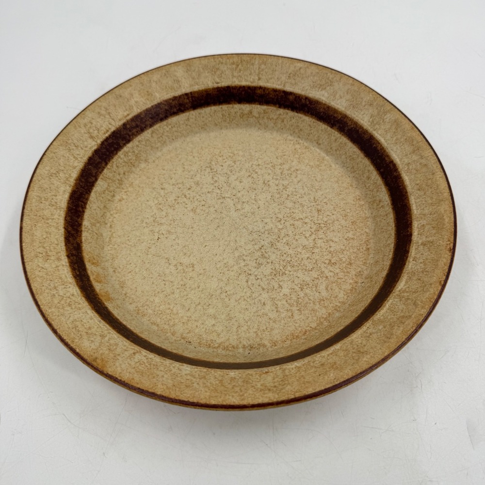 Vintage Pottery Craft USA Tan Brown Handcrafted Stoneware‎ Farmhouse Decor 10 In